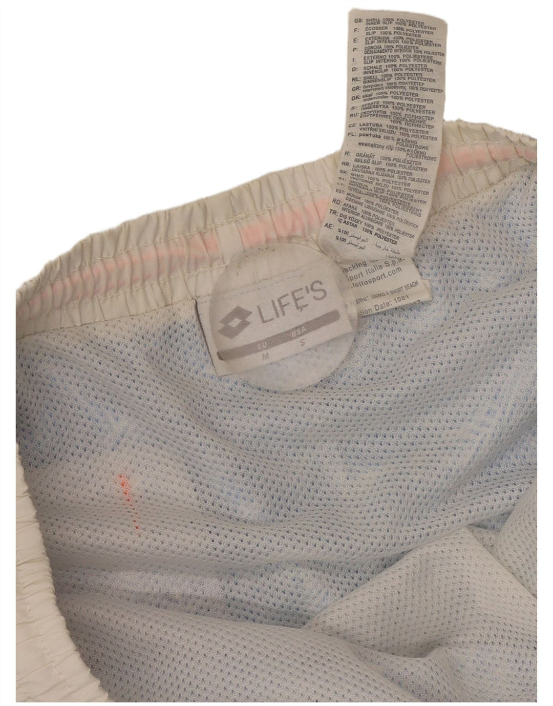 Lotto Herre badeshorts Medium Blue Floral Polyester