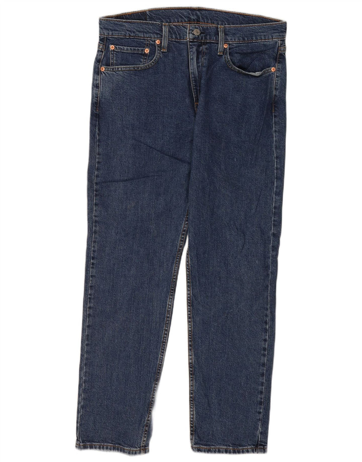 Levi's Herre 502 tilspidsede jeans W33 L29 blå bomuld