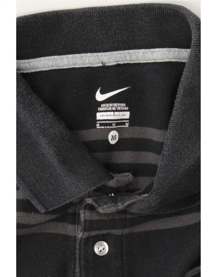Nike Polo skjorte til mænd mellem sort stribet