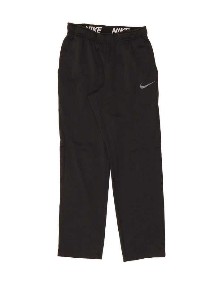 NIKE Mens Dri Fit Tracksuit Trousers Small Black Polyester Vintage Nike and Second-Hand Nike from Messina Hembry 