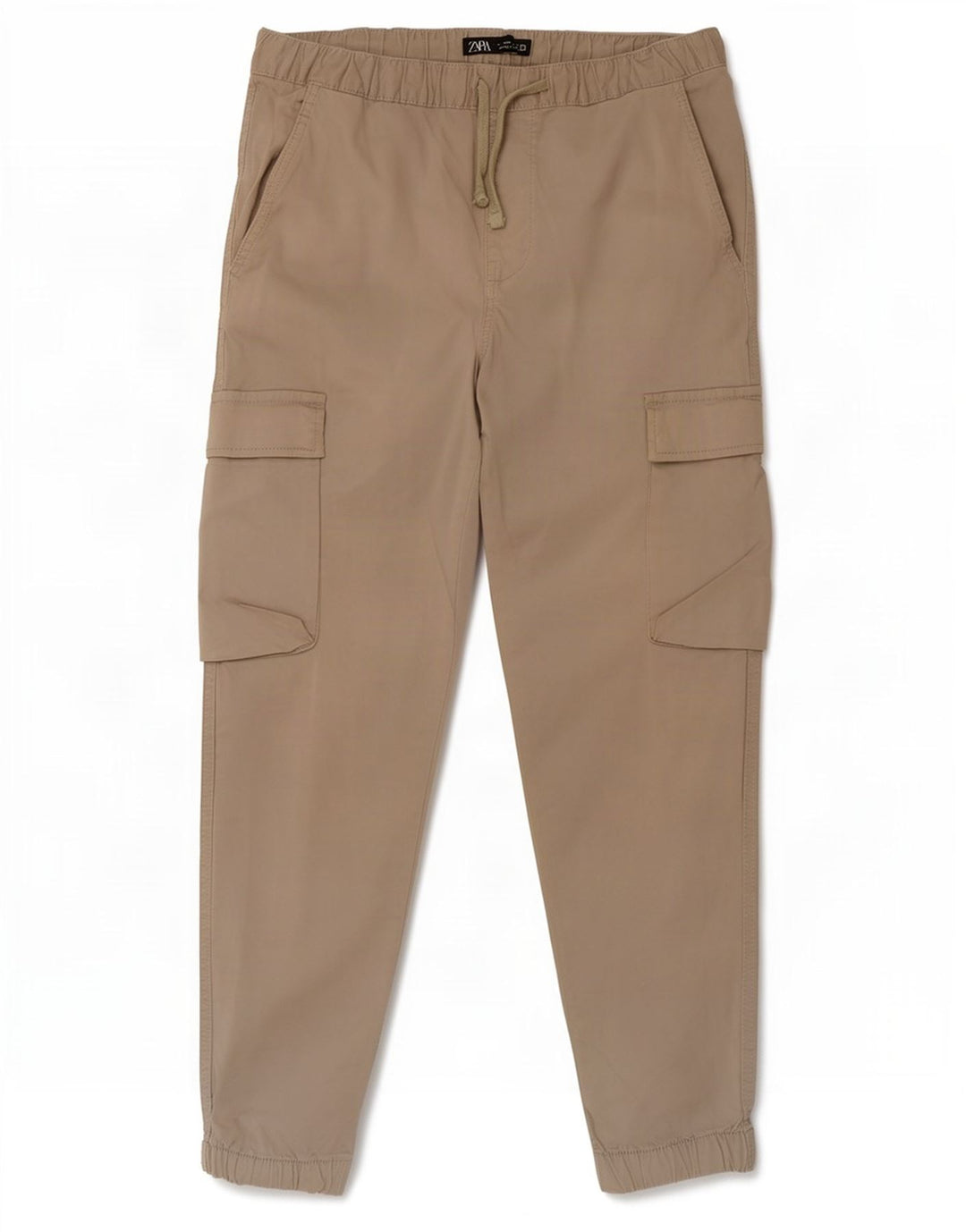 Zara Herre Joggers Cargo Bukser Medium W31 L26 Beige