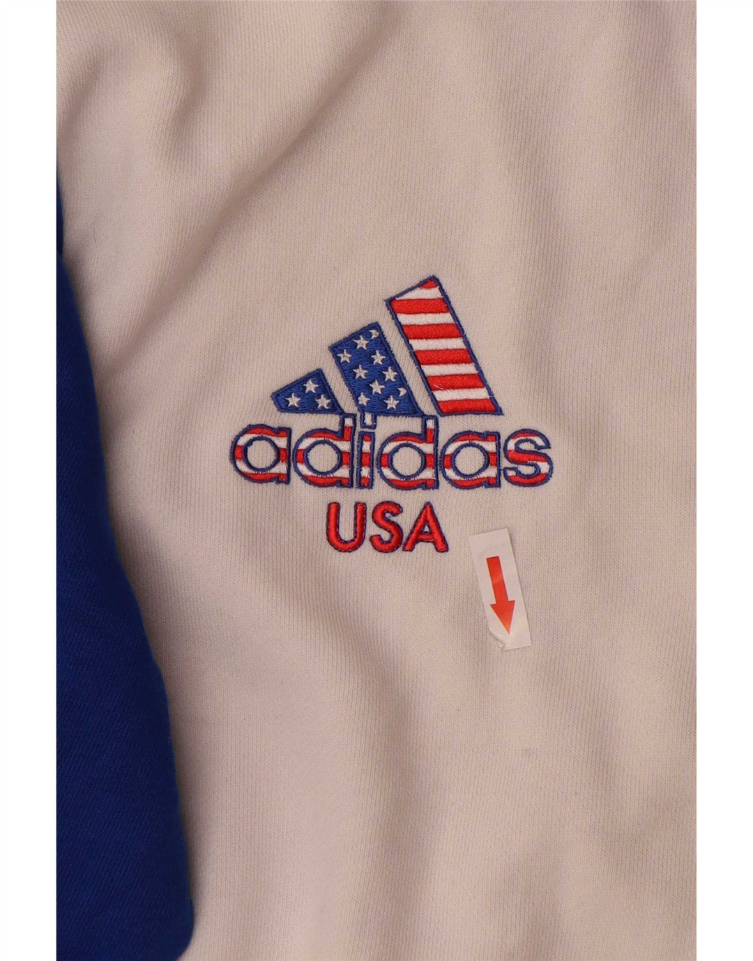 Adidas Træningsdragt til mænd Topjakke Medium White Colourblock Bomuld