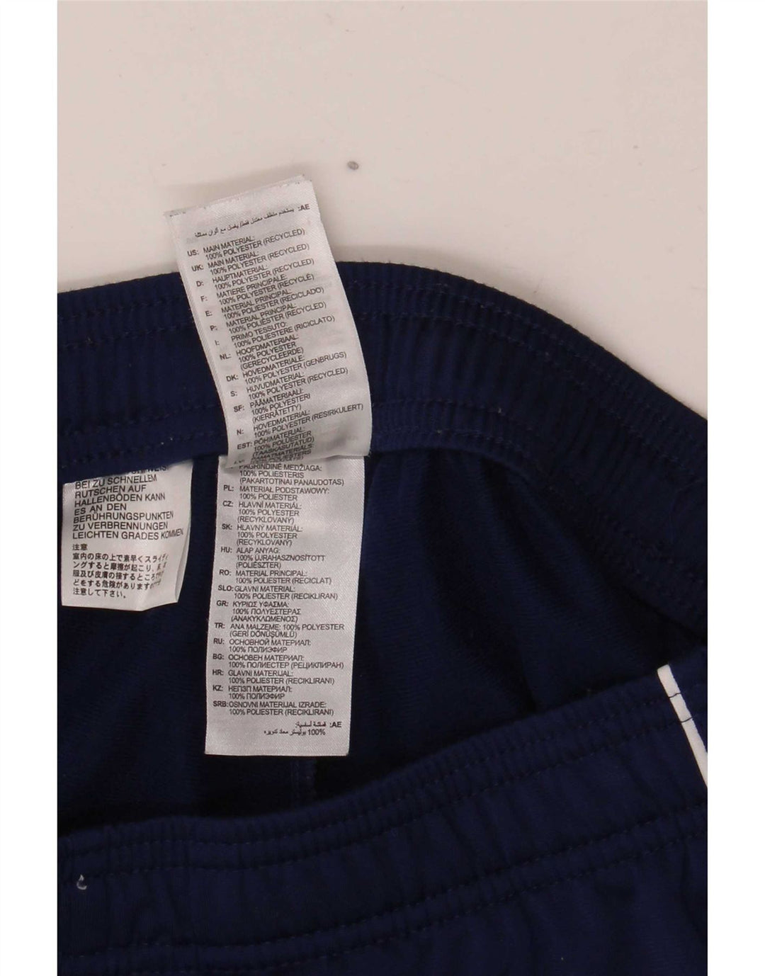 Adidas Træningsdragt til mænd Joggers Små marineblå polyester