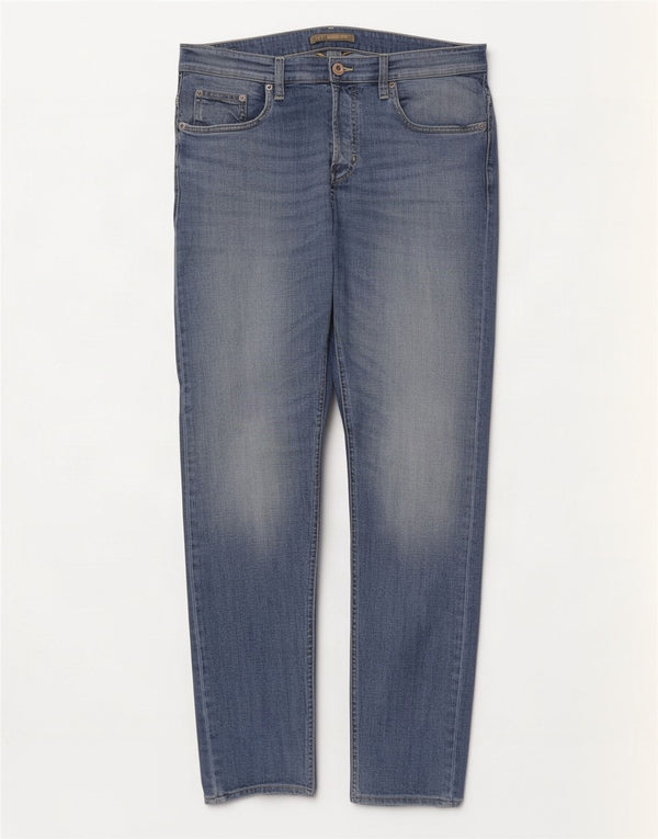 Iceberg Dame Slim Jeans UK 14 Large W34 L32 Blue Cotton