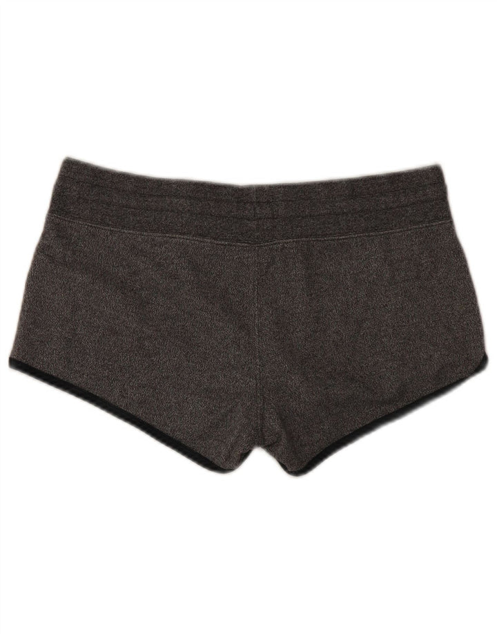 Vintage sportsshorts til kvinder UK 14 Medium Grey Flecked