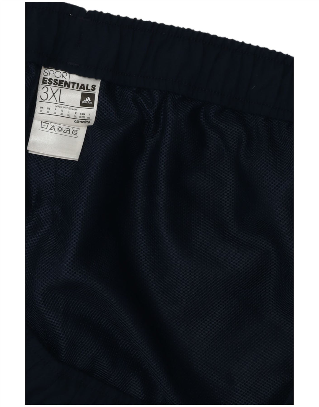 Adidas Herre Climalite Sportshorts 3XL Navyblå polyester
