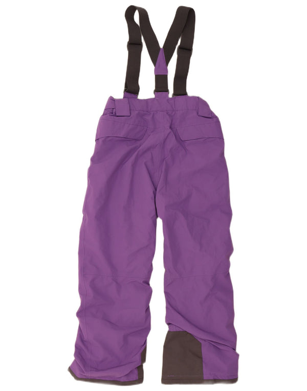 The North Face Girls Dungarees Skibukser 10-11 år Lilla Polyester