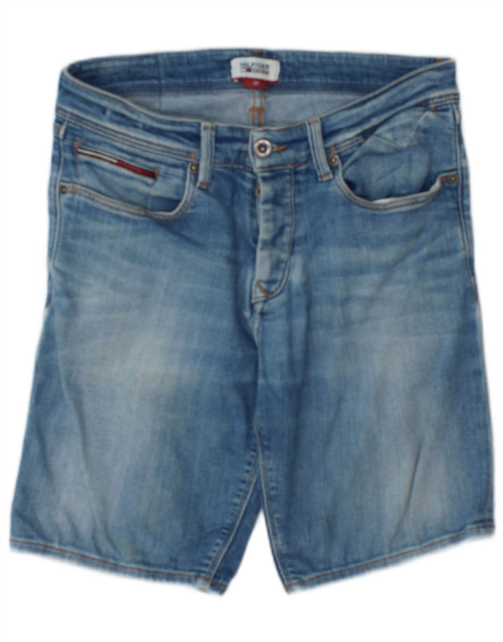 Tommy Hilfiger Herre Denim Shorts W29 Small Blue