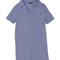 ZARA Womens Polo Dress UK 10 Small Blue Cotton Vintage Zara and Second-Hand Zara from Messina Hembry 