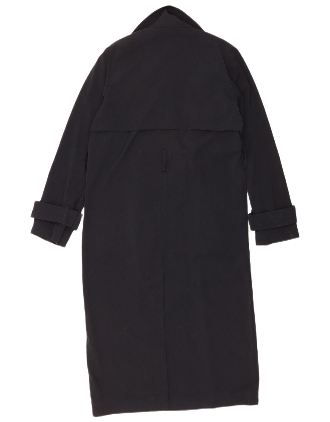 Topshop Dame Oversized Trench Coat UK 6 XS Navy Blue