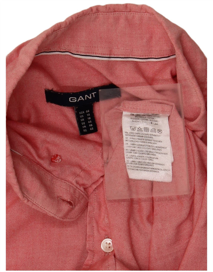 GANT Herreskjorte UK 18 XL Pink Bomuld