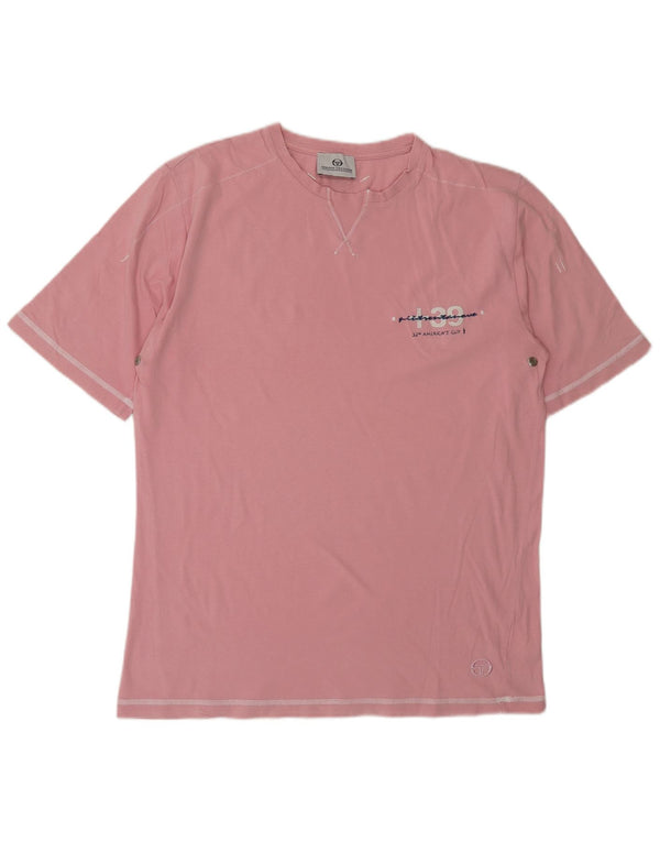 SERGIO TACCHINI Herre T-Shirt Top Medium Pink