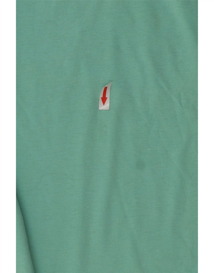 Billabong Herre Grafisk T-Shirt Top Medium Grøn Polyester