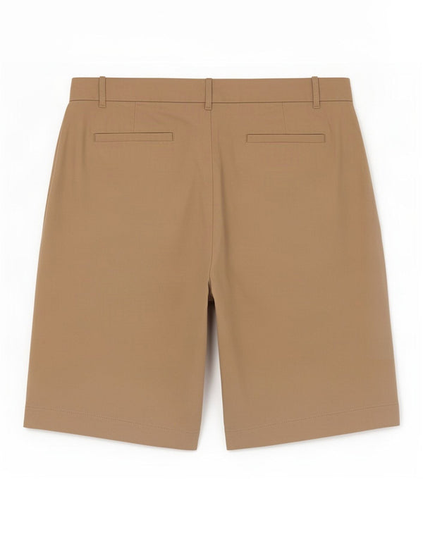 Marks & Spencer Chino Shorts til kvinder UK 22 3XL W42 Beige Bomuld