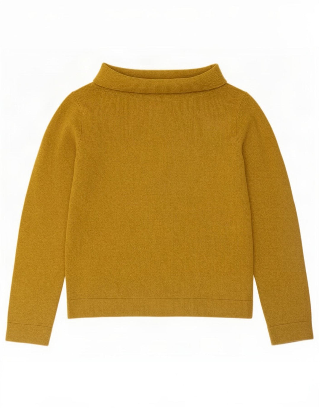 Hobbs Dame Rullehalstrøje UK 14 Medium Gul Uld