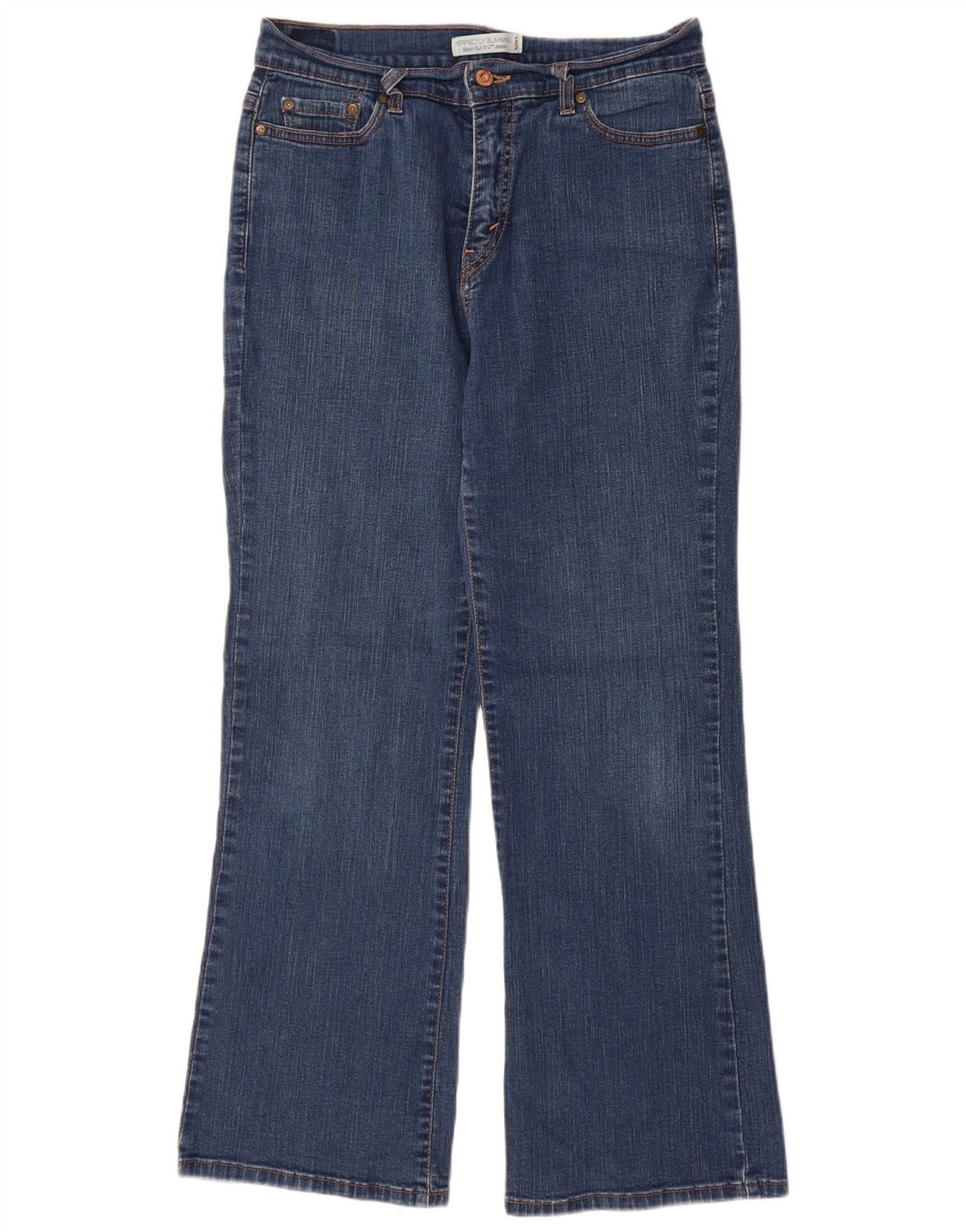 Levi's Womens 512 Perfectly Slimming Bootcut Jeans US 12 Large W28 L30 Blue