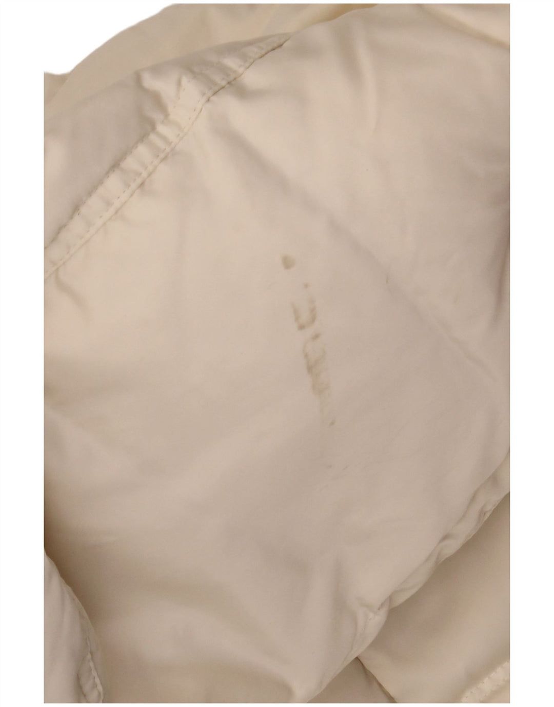 CALVIN KLEIN JEANS Dame Oversized polstret jakke UK 10 Small Off White