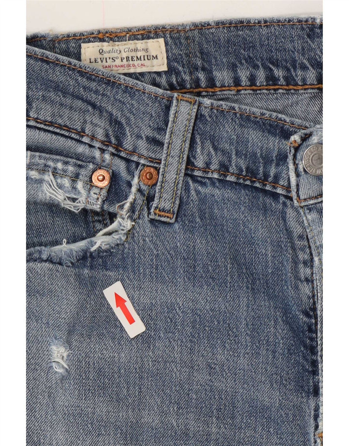 Levi's Womens 511 Tapered Slim Jeans W30 L30 Blå Bomuld
