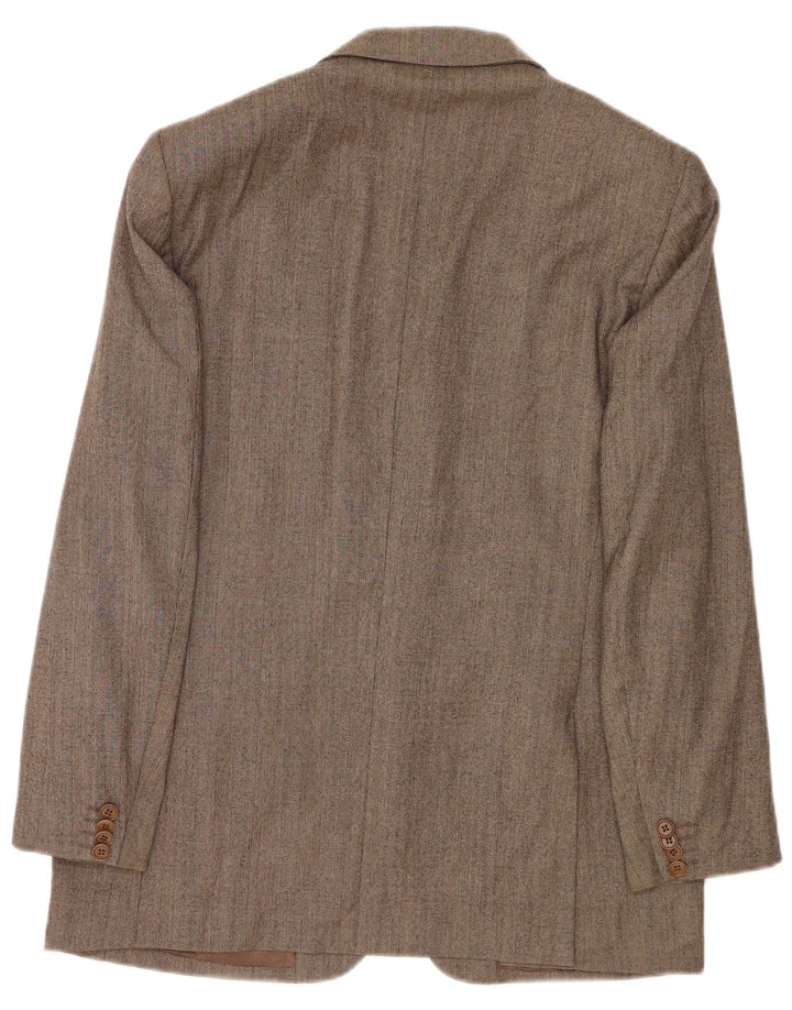 Ferre Herre Ittierre 3 knap Biker Jacket IT 50 Stor brun ternet