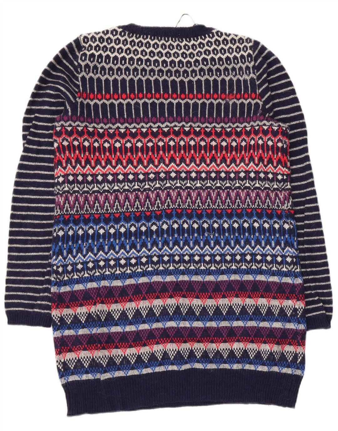 Marks & Spencer Dame sweater med rund hals DK 12 Medium Flerfarvet