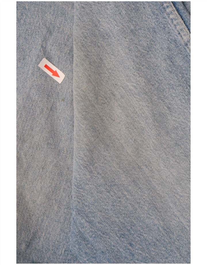 Wrangler Herre Regular Fit Straight Jeans W38 L30 Blå Bomuld