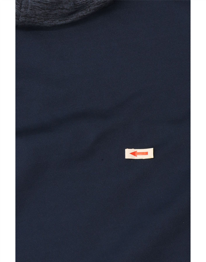 Under Armour Herre Cold Gear Hættetrøje Jumper Medium Navy Blue Flecked