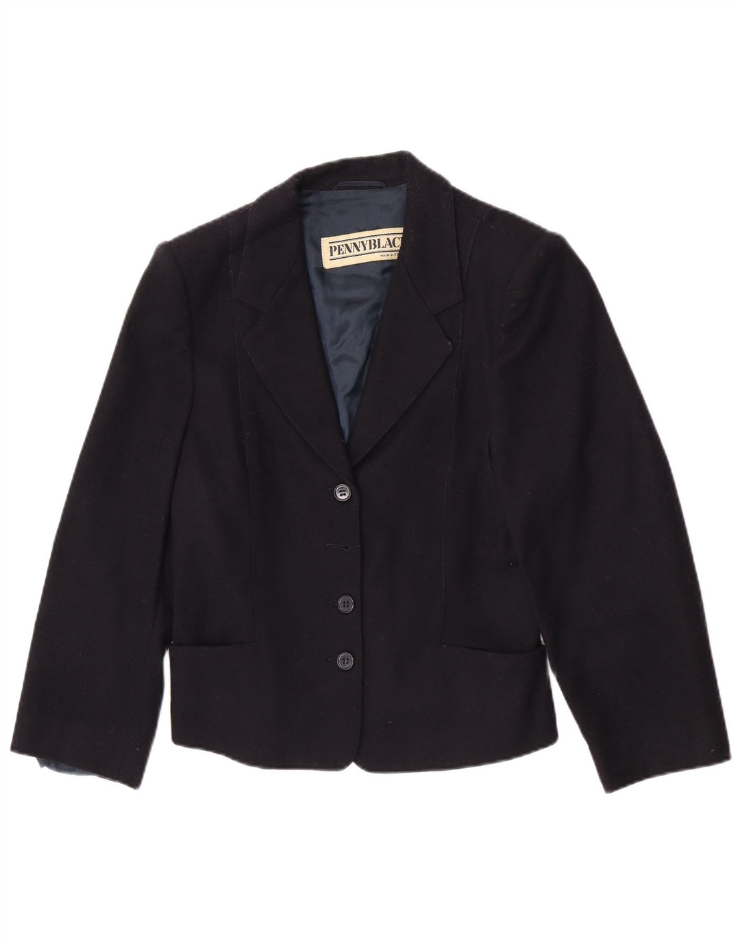 Penny Black Dame 3 Button Blazer Jacket UK 10 Small Wool