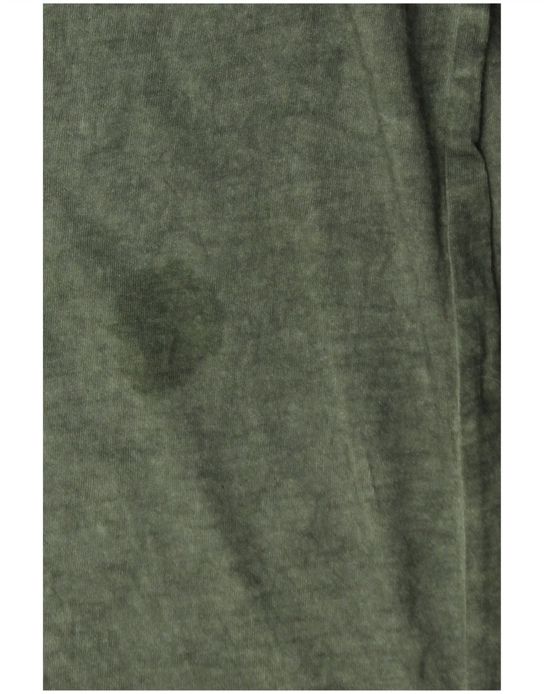 BENETTON Herre grafisk top Langærmet lille grøn bomuld