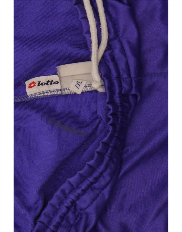 LOTTO Mens Tracksuit Trousers 2XL  Purple Vintage Lotto and Second-Hand Lotto from Messina Hembry 