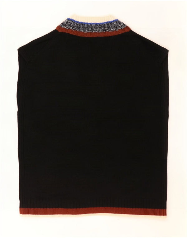 Cos Herrevest Tank Top Medium Sort Colourblock Uld