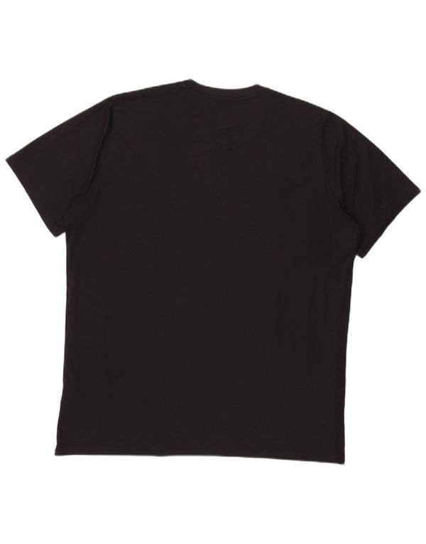 Nike herre Dri Fit T-shirt top 2XL sort polyester