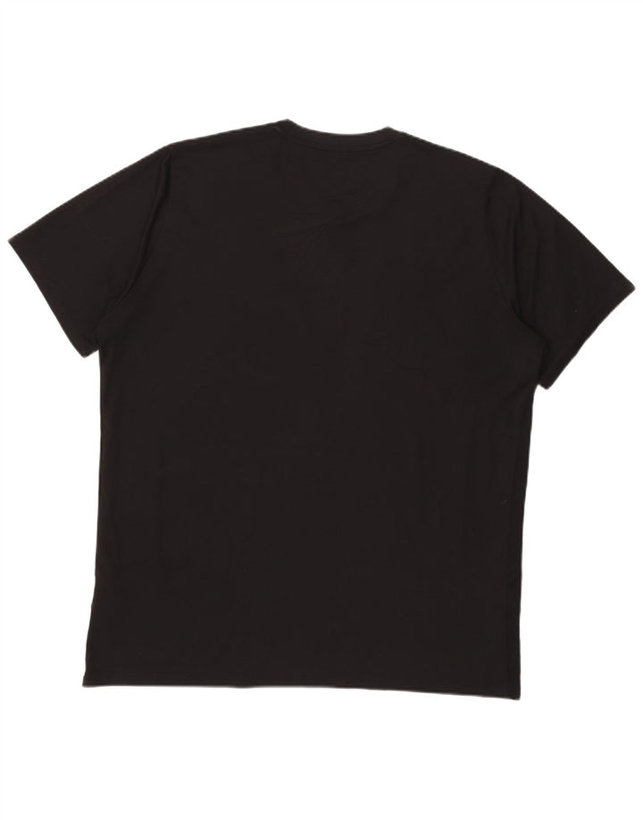 Nike herre Dri Fit T-shirt top 2XL sort polyester