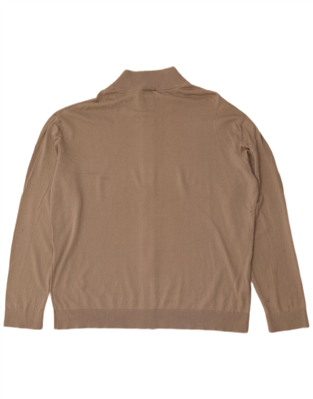 Lacoste Herre Cardigan Sweater Størrelse 10 5XL Beige Bomuld