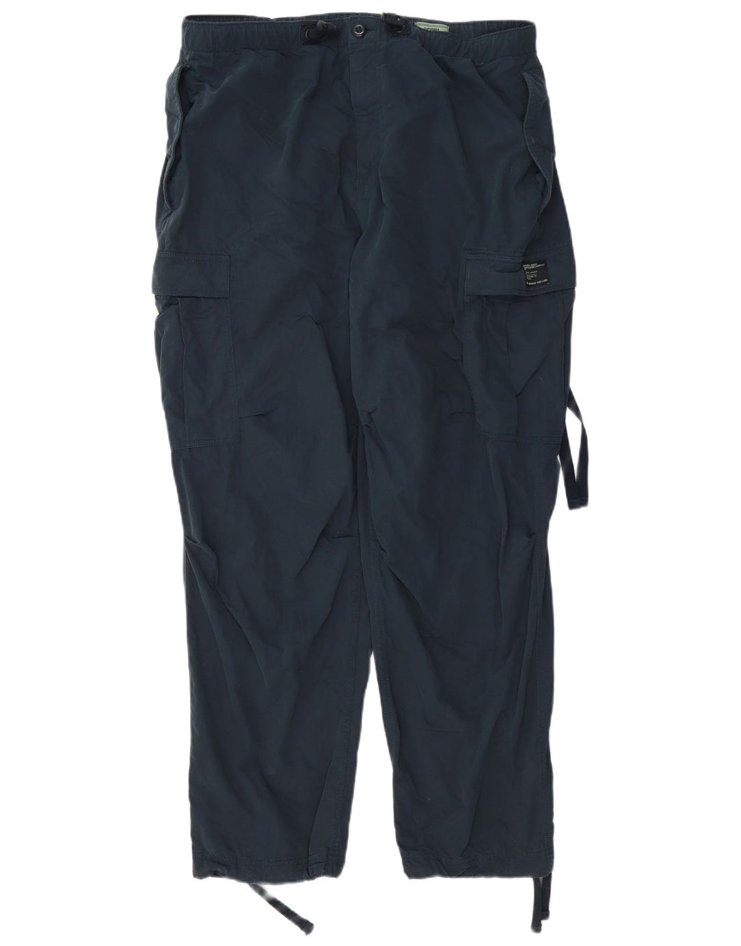 SUPERDRY Herre Tapered Cargo Bukser W34 L32 Marineblå Bomuld