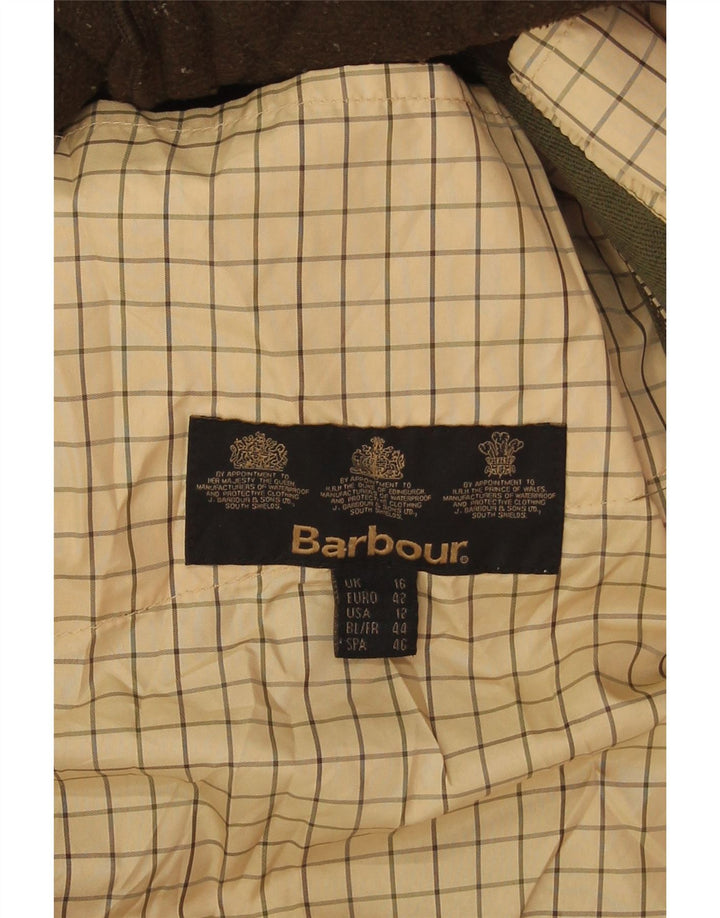 Barbour Dame Quiltet Gilet UK 16 Large Khaki
