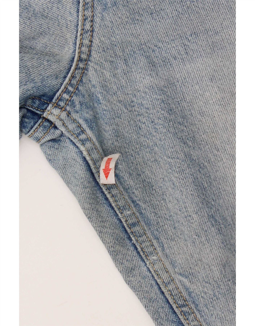 Zara Dame Distressed Tapered Jeans EU 40 Medium W30 L27 Blå Bomuld