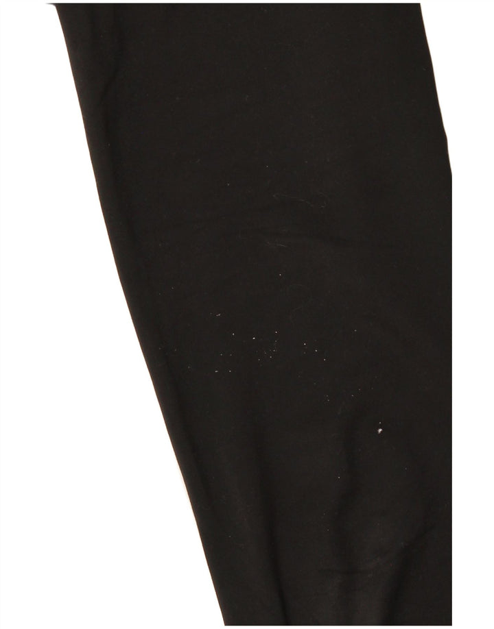 Nike Dame Dri Fit Capri Leggings UK 6 XS Sort Polyester