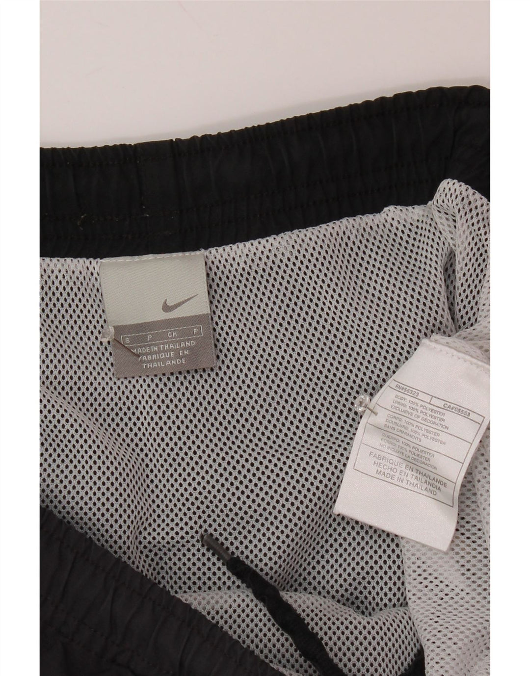 NIKE badeshorts til mænd, små sorte polyester