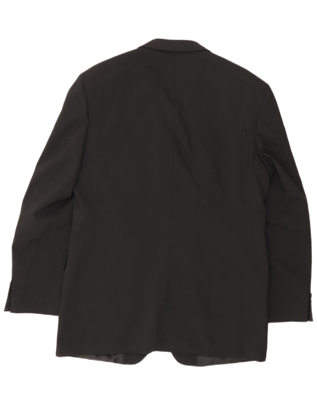 Marks & Spencer Herre 3-knaps blazerjakke UK 40 Medium Sort Polyester