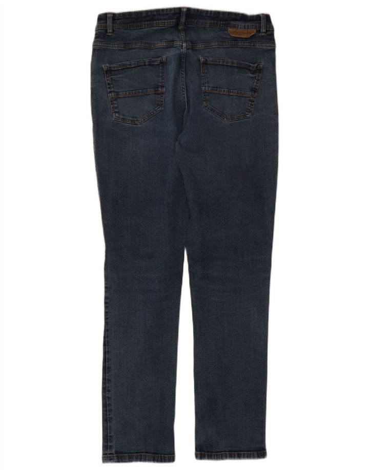 Dacks Herre Slim Jeans IT 52 XL W36 L30 Blå Bomuld