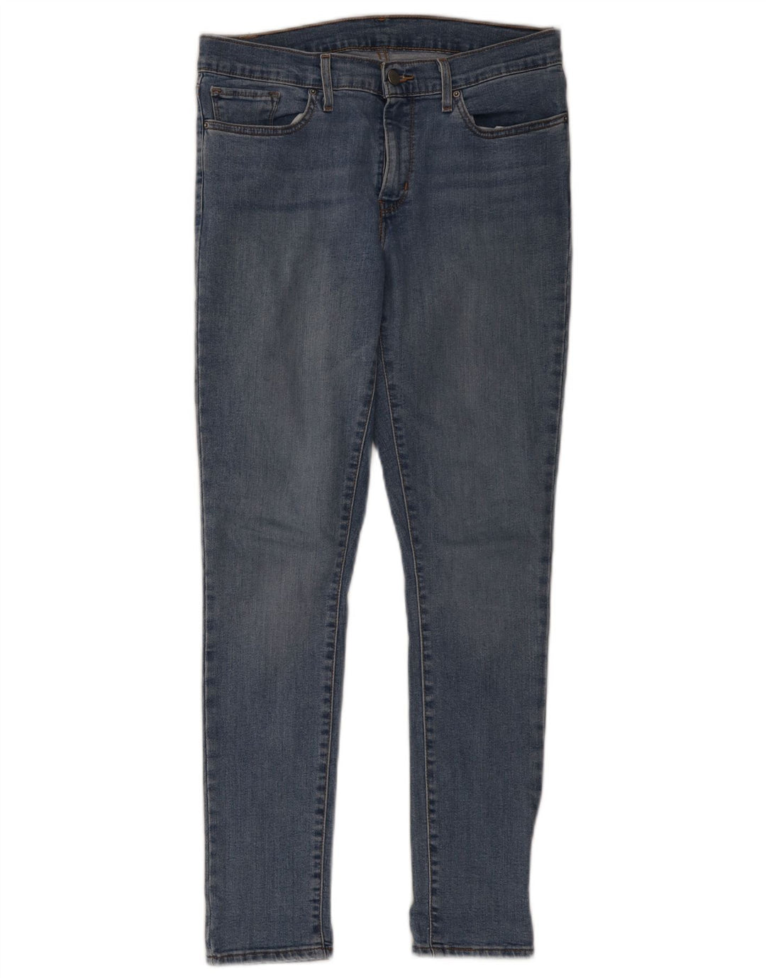 Levi's Dame 501 Skinny Jeans W30 L30 Blå Bomuld