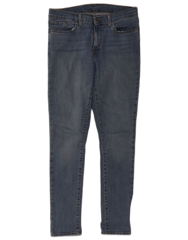Levi's Dame 501 Skinny Jeans W30 L30 Blå Bomuld