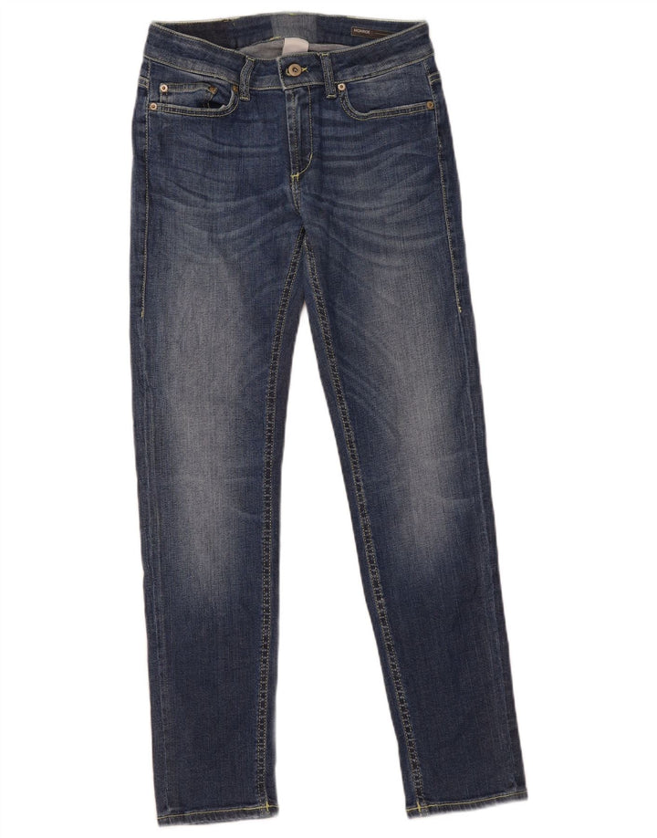Dondup Dame Monroe Slim Jeans W29 L28 Blå Bomuld