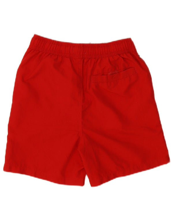 U.S. Polo Assn. Drenge grafiske svømmeshorts 10-11 år rød polyester