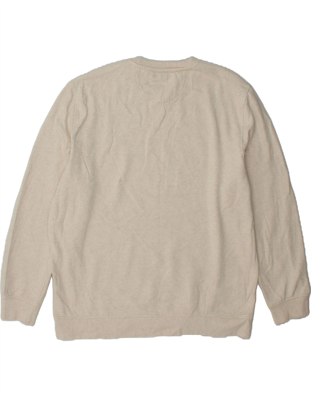 IZOD Mens Sweatshirt Jumper XL Beige Cotton Vintage Izod and Second-Hand Izod from Messina Hembry 