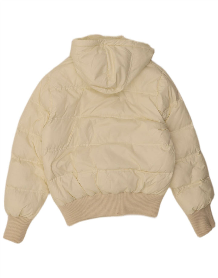 KOCCA Polstret hættejakke til kvinder UK 18 XL Off White Polyamid