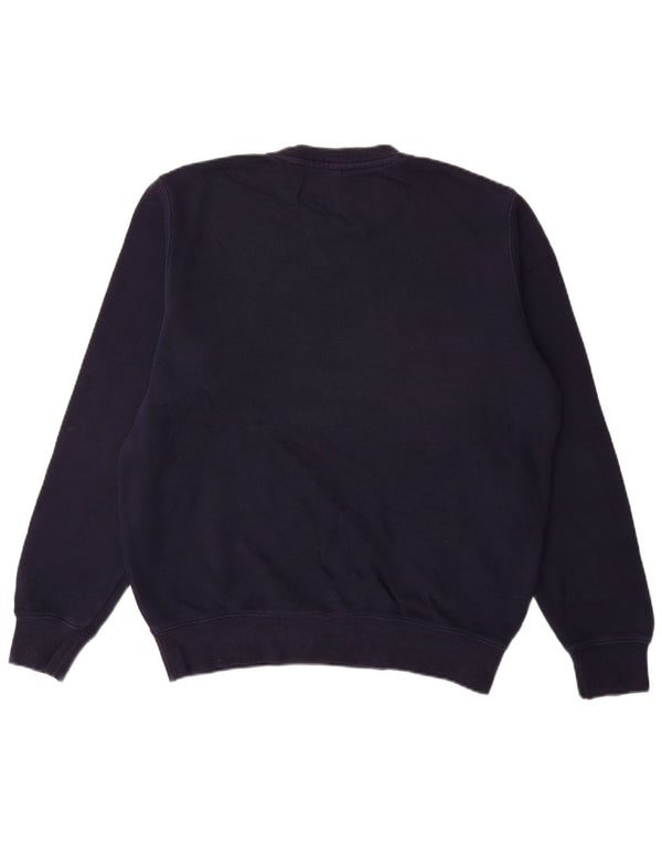 Sun68 Herre Grafisk Sweatshirt Jumper Medium Navyblå Bomuld