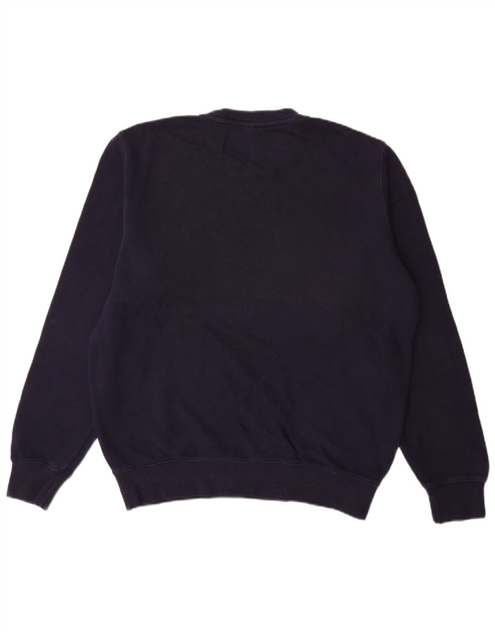 Sun68 Herre Grafisk Sweatshirt Jumper Medium Navyblå Bomuld