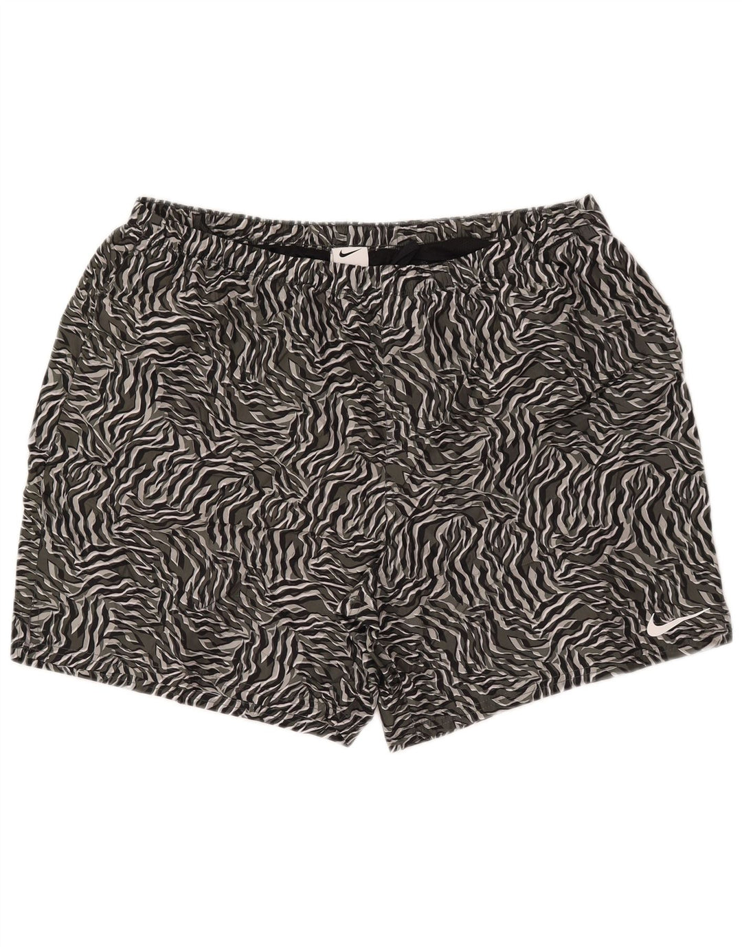 Nike Badeshorts til mænd 2XL Grå Animal Print Polyester
