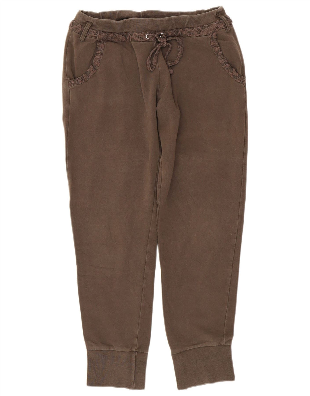 CHAMPION Womens Heritage Fit træningsdragt Bukser Joggers UK 12 Medium Grey